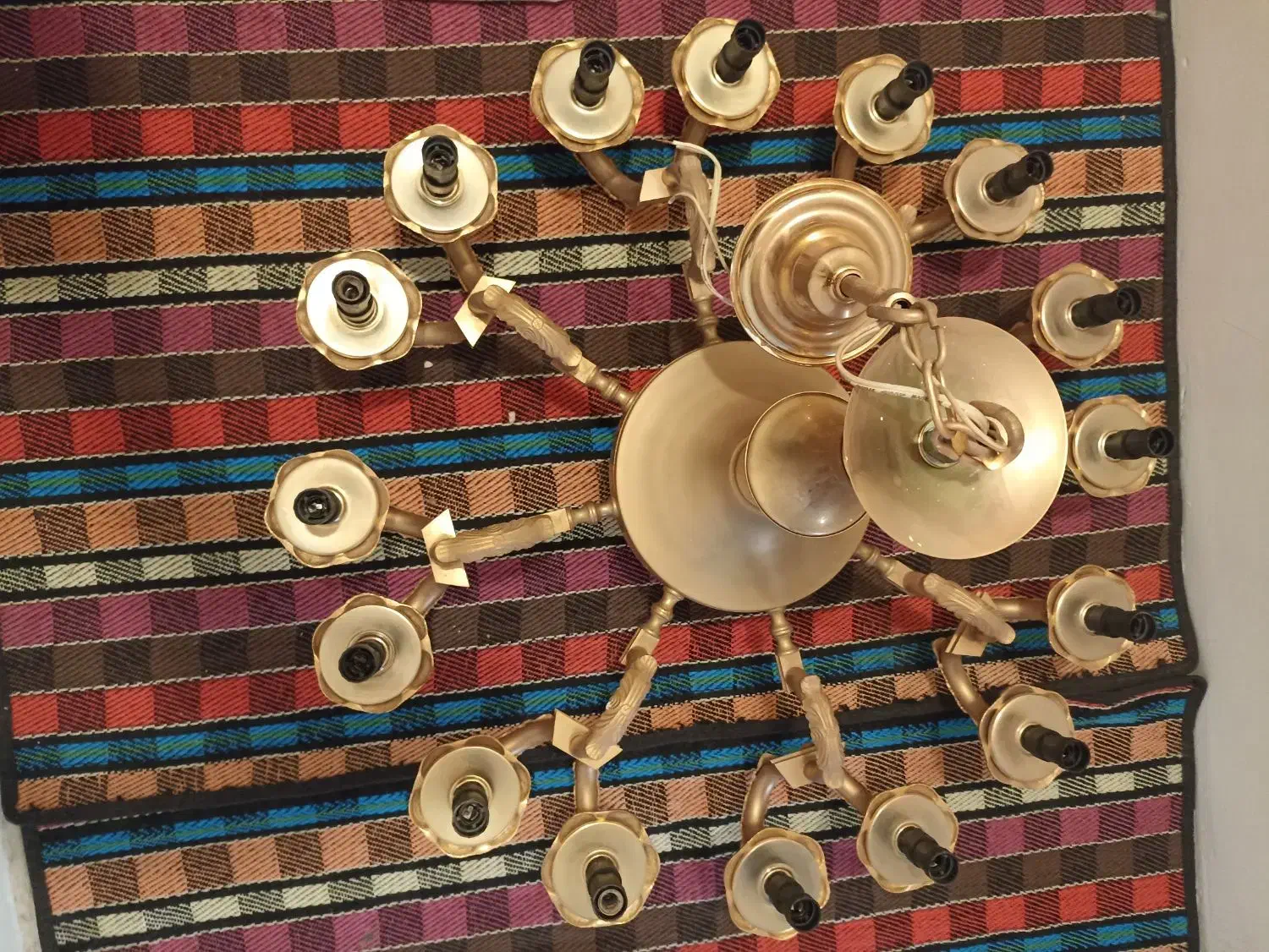 لوستر|لوستر و چراغ آویز|مشهد, سجاد شهر|دیوار