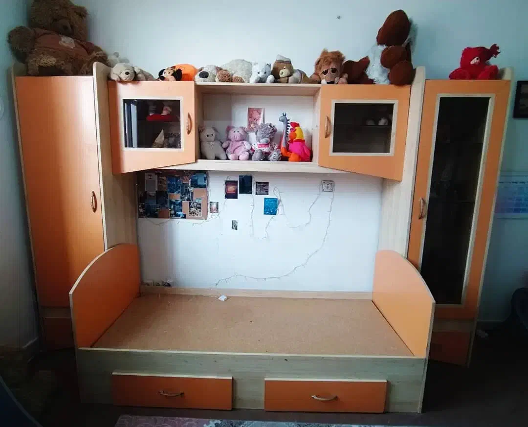 سرویس تخت نوجوان|تخت و سرویس خواب|فردیس, نسترن غربی|دیوار