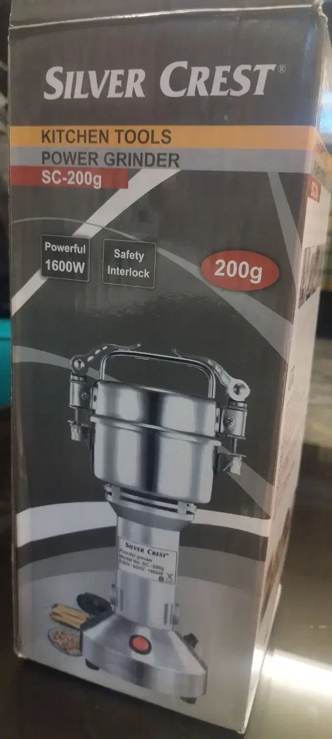 آسیاب کن وخوردکن سیلور کرست  پرقدرت ۱۶۰۰w|خردکن، آسیاب، غذاساز|تهران, امانیه|دیوار