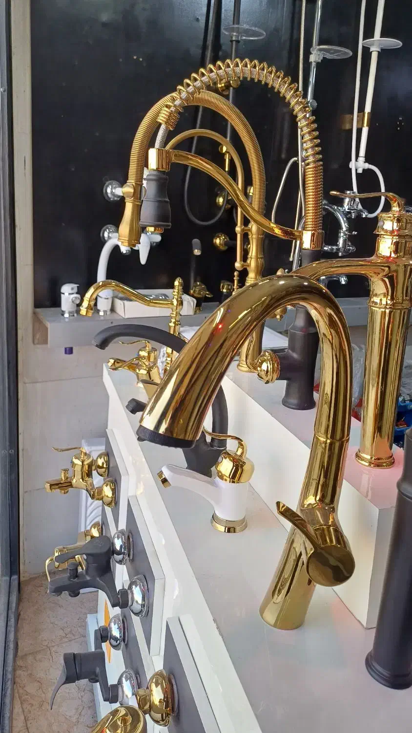 شیر دوش ظرفشویی هودسینک‌گاز ابزار روشویی‌چسب|مصالح و تجهیزات ساختمان|چهارباغ, |دیوار