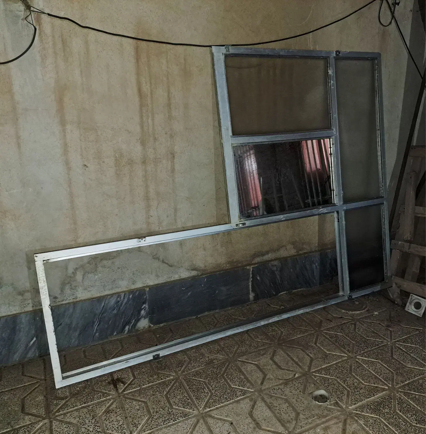 درب آلومینیوم بالدار|لوازم حمام|نیشابور, شهرک قدس|دیوار