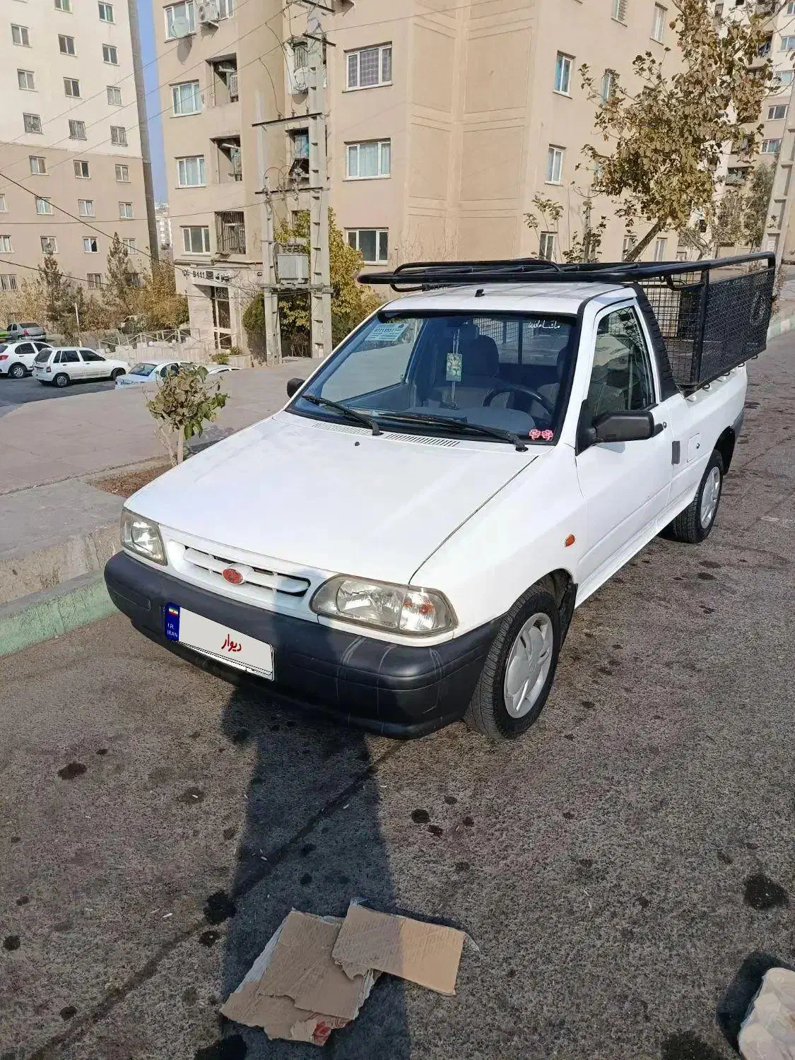 پراید وانت مدل ۹۷ بی رنگ معاوضه|خودرو سواری و وانت|پرند, فاز ۲|دیوار