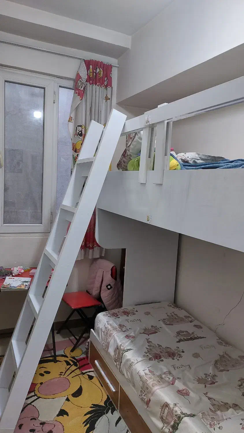 تخت نوجوان دوطرفه|تخت و سرویس خواب|باقرشهر, |دیوار