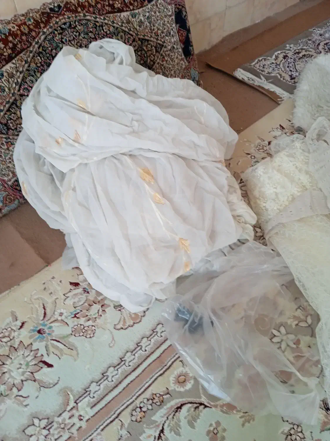 پرده|پرده، رانر، رومیزی|نیشابور, فضل|دیوار