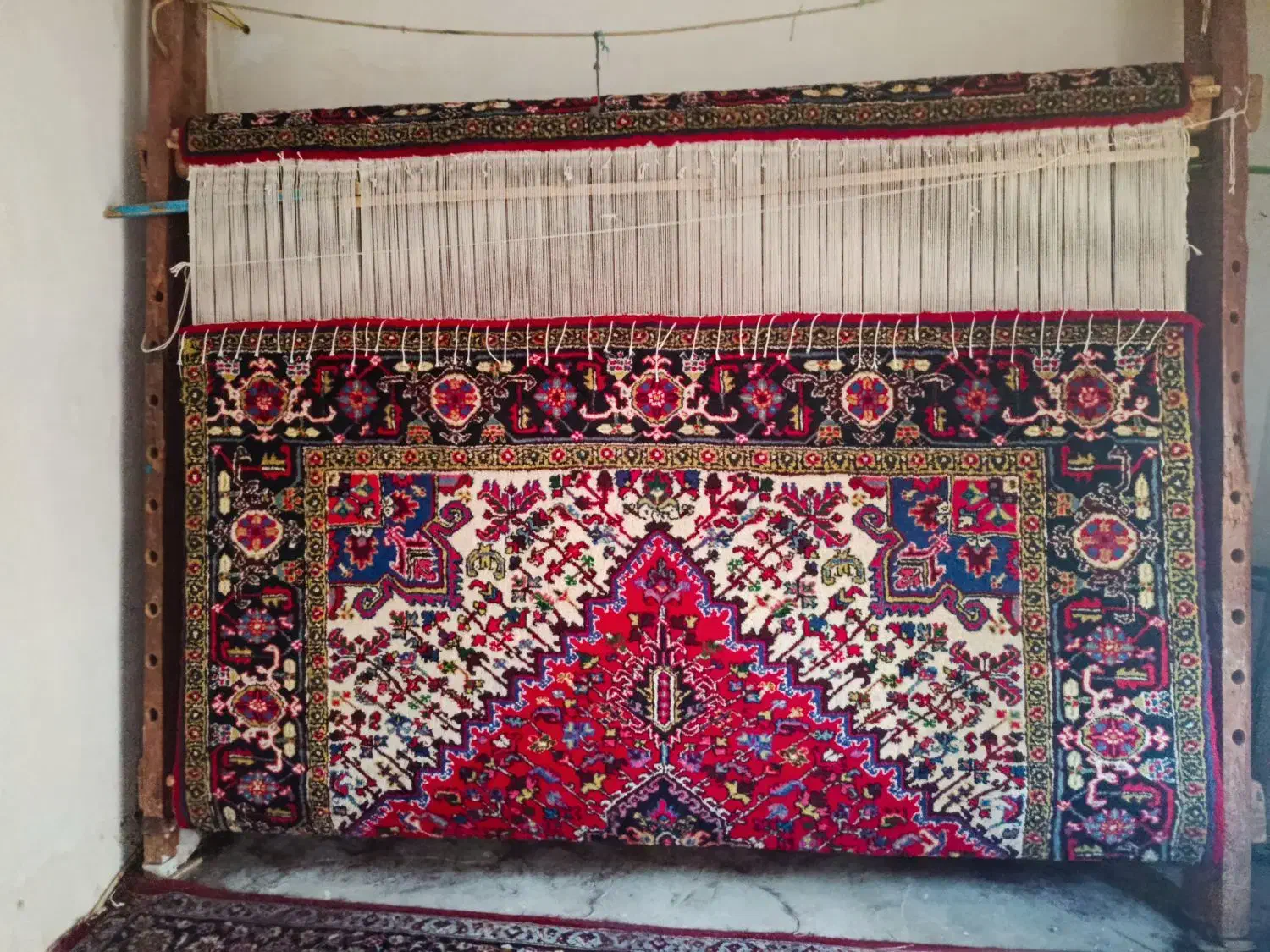 فرش دستباف مهربان نقشه ۹متر|فرش|هریس, |دیوار