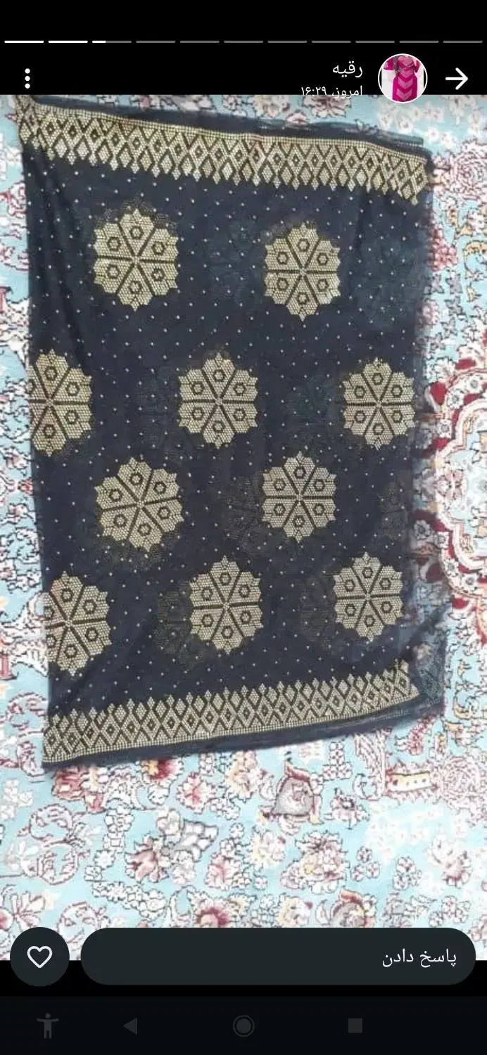 لباس وشال نگینی|لباس|چهاردانگه (تهران), |دیوار