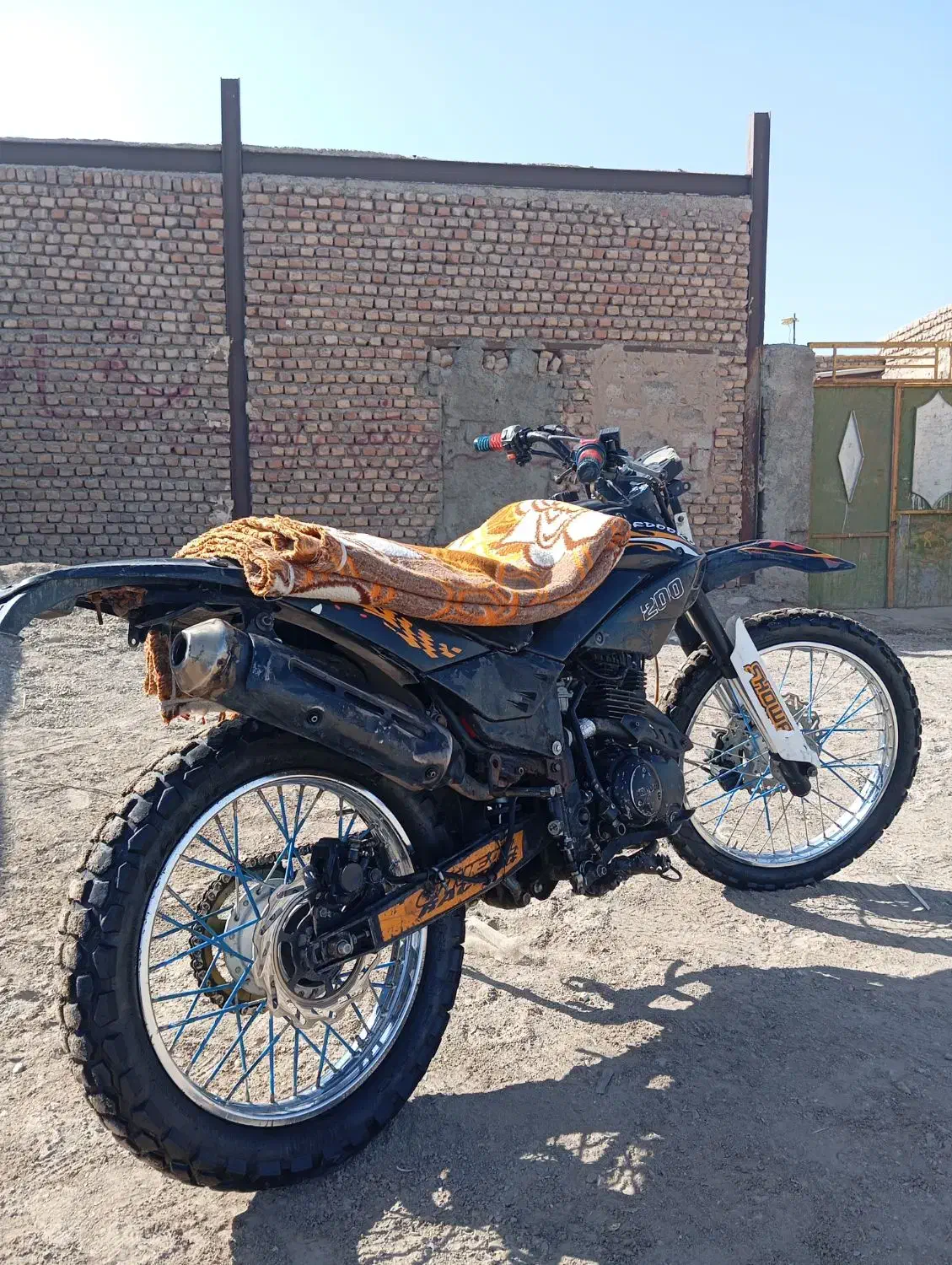 موتور تریل 200|موتورسیکلت|بیرجند, |دیوار