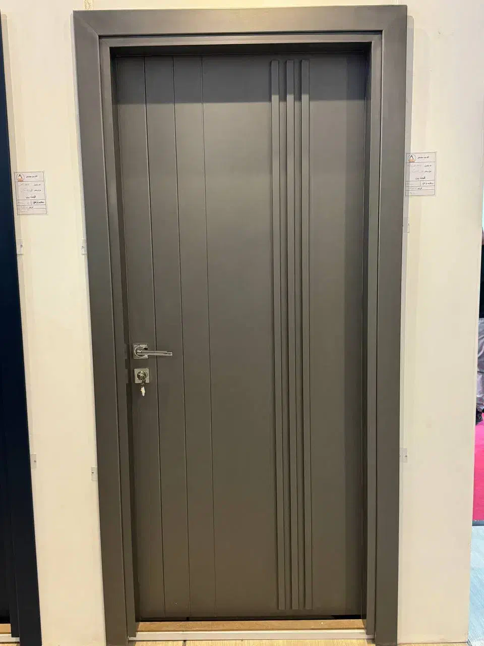 درب اتاق خواب cnc ضدسرقت مدرن|مصالح و تجهیزات ساختمان|آمل, |دیوار