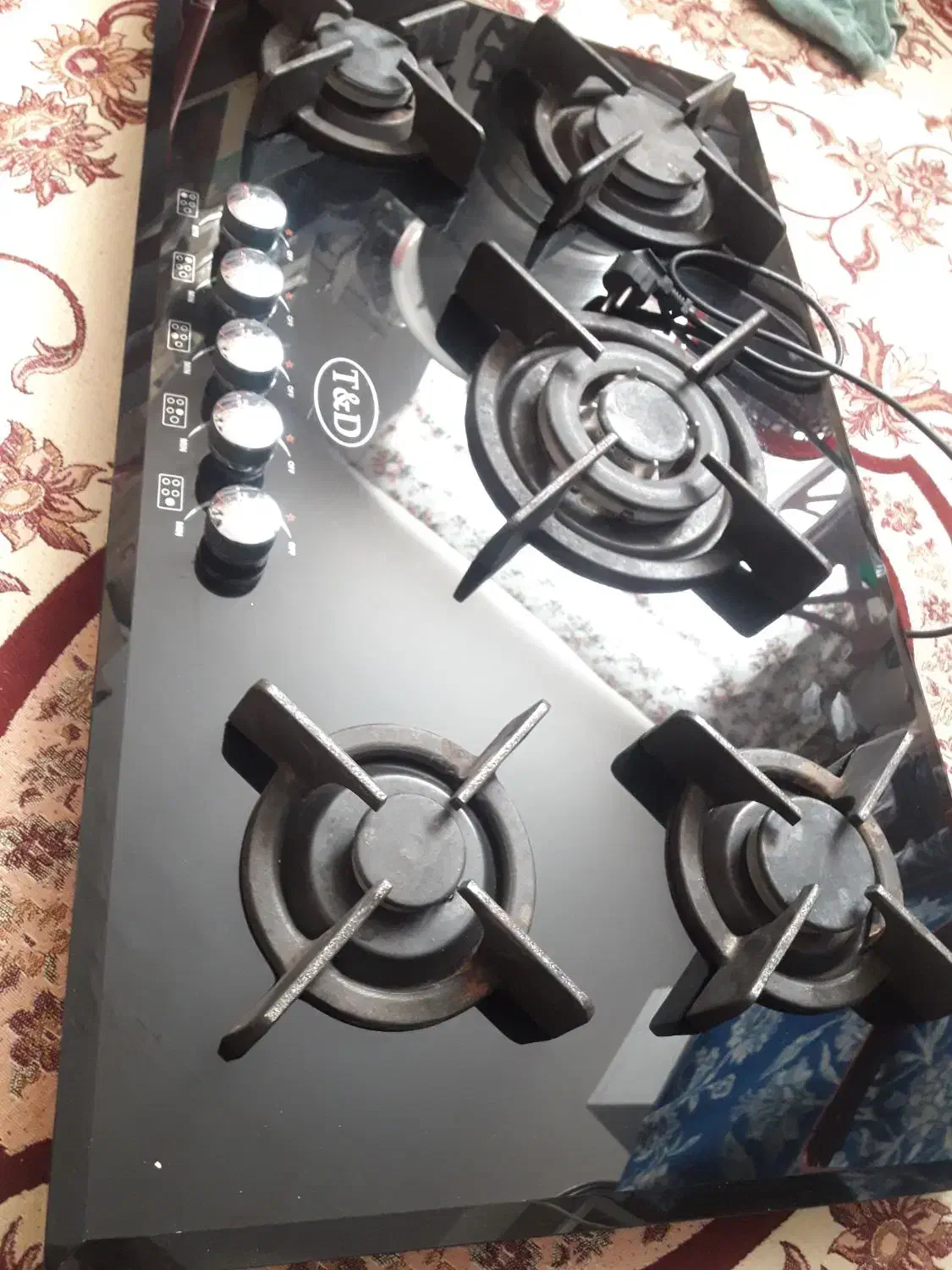 گاز صفحه پنج شعله|اجاق گاز و لوازم برقی پختوپز|برخوار, |دیوار