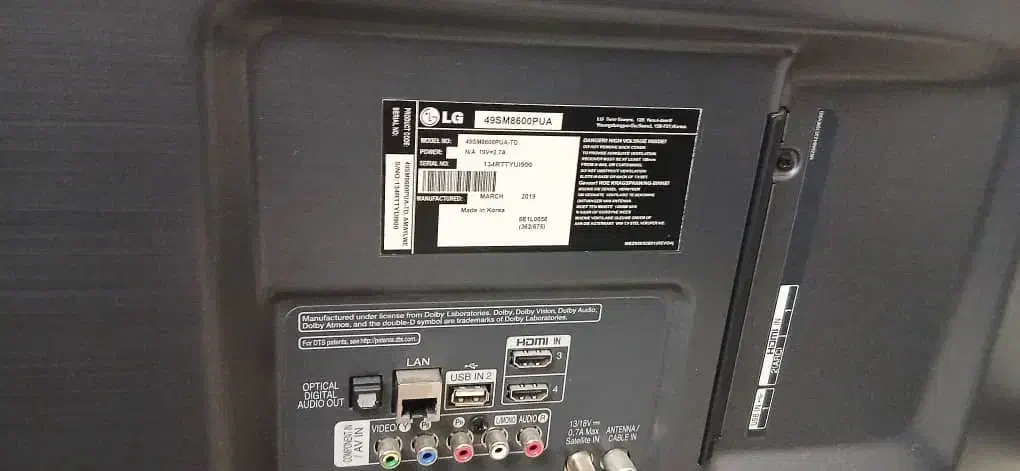 تلویزیون ال جی LG|تلویزیون و پروژکتور|تهران, زنجان جنوبی|دیوار