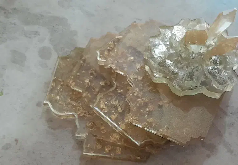 زیر لیوانی تزئینی نو|صنایع دستی و سایر لوازم تزئینی|حبیب آباد, |دیوار