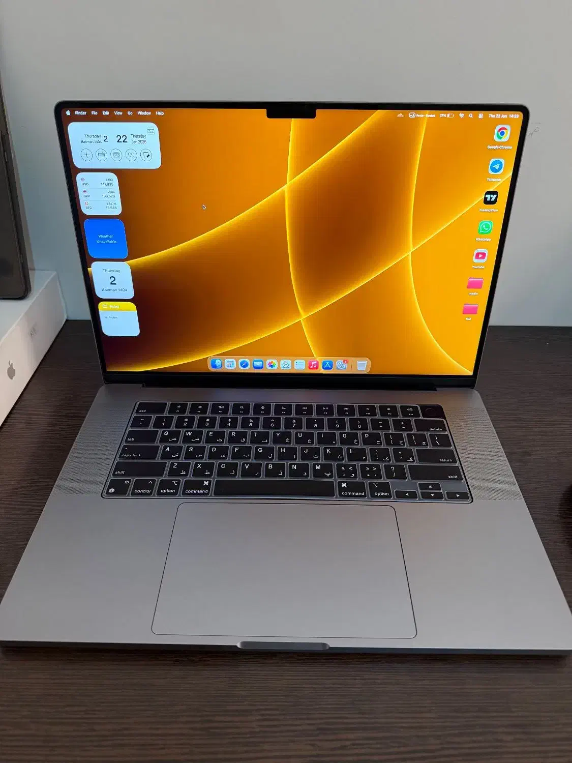 مک بوک پرو m2 pro 16-inch 2023|رایانه همراه|تهران, حشمتیه|دیوار