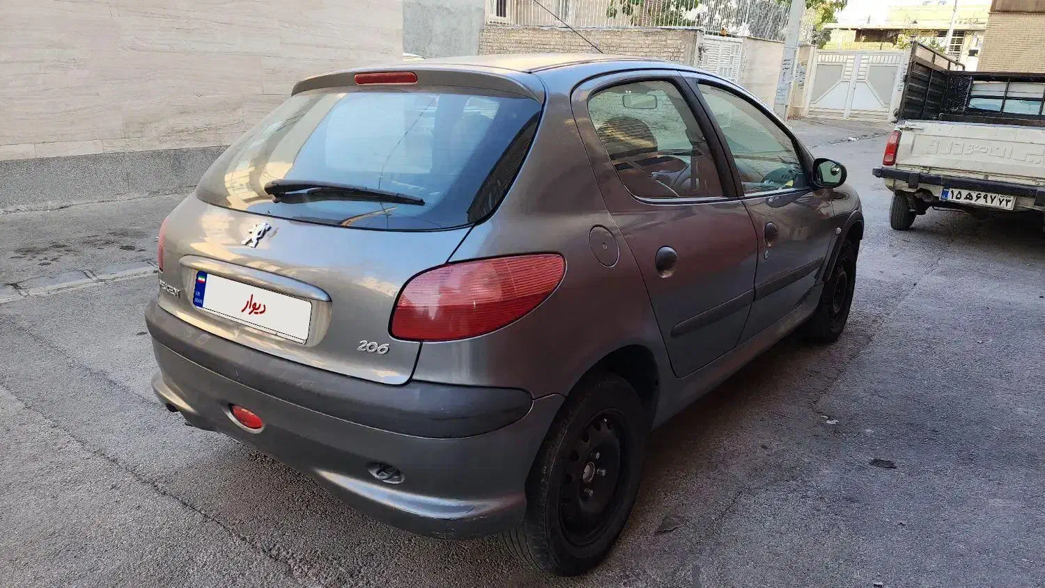 پژو ۲۰۶ تیپ دو مدل ۸۵|خودرو سواری و وانت|شیراز, رکن‌آباد|دیوار
