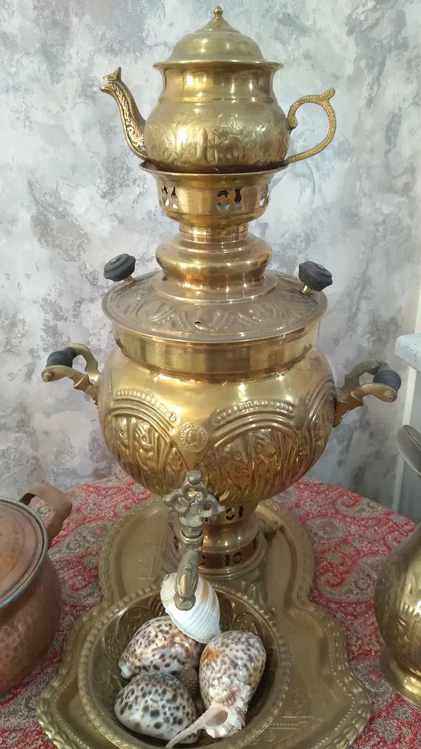 سرویس  سماور ذغالی|سماور، چای‌ساز، قهوه‌ساز|فردیس, منظریه|دیوار