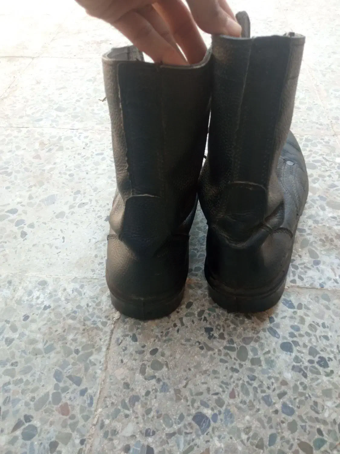 یک جفت پوتین سایز 44 در حد نو|کیف، کفش، کمربند|ایرانشهر, |دیوار