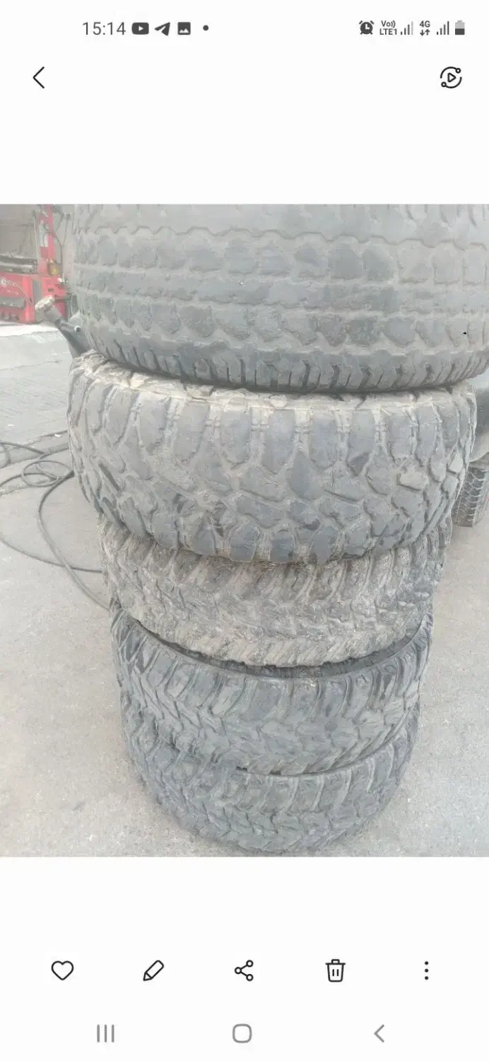 لاستیک های ۳۱/۱۰.۵/۱۵ آفرودی|قطعات یدکی و لوازم جانبی|مشهد, کوه سنگی|دیوار