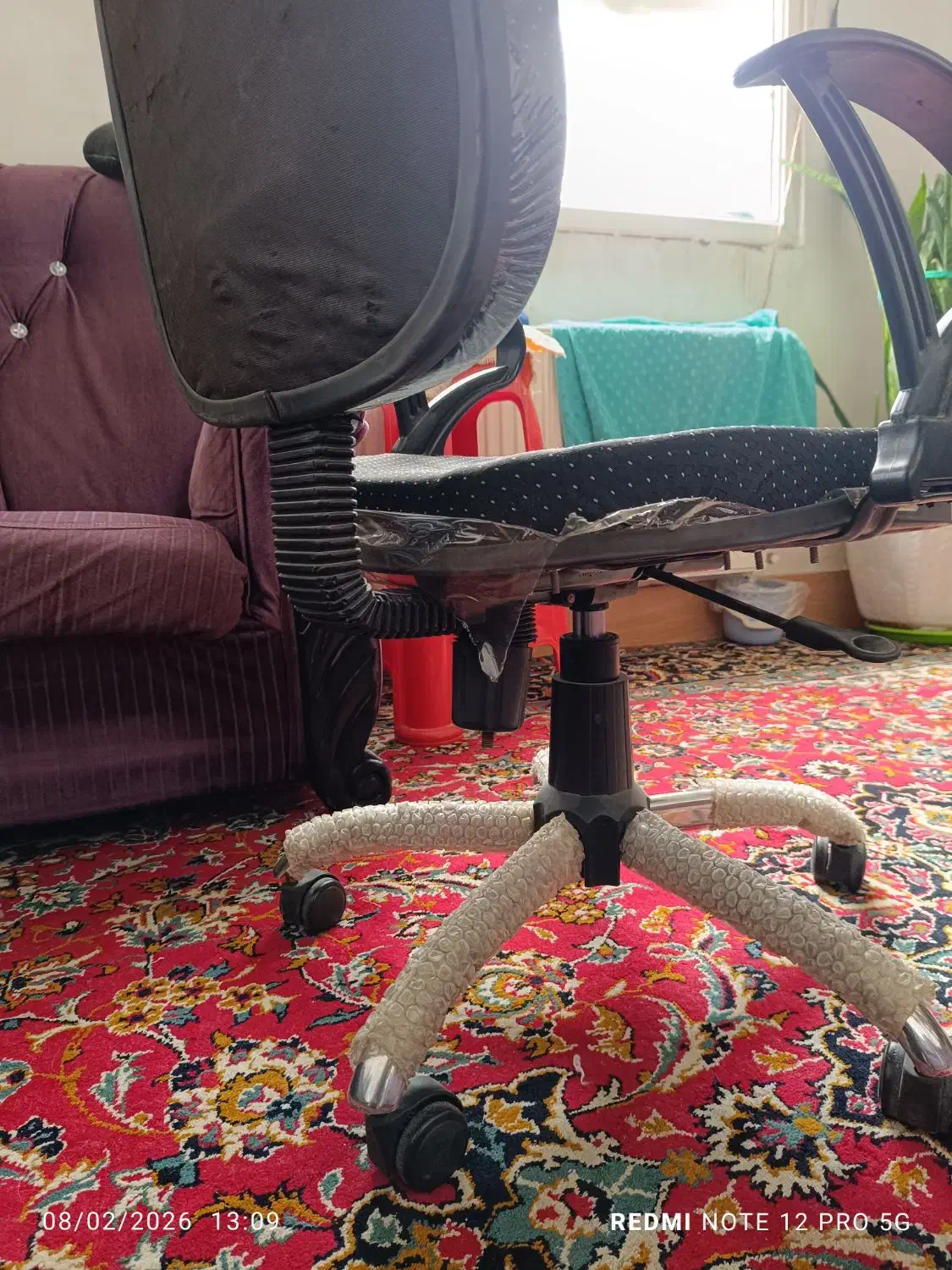 صندلی اداری چرخدار|صندلی و نیمکت|گلپایگان, |دیوار