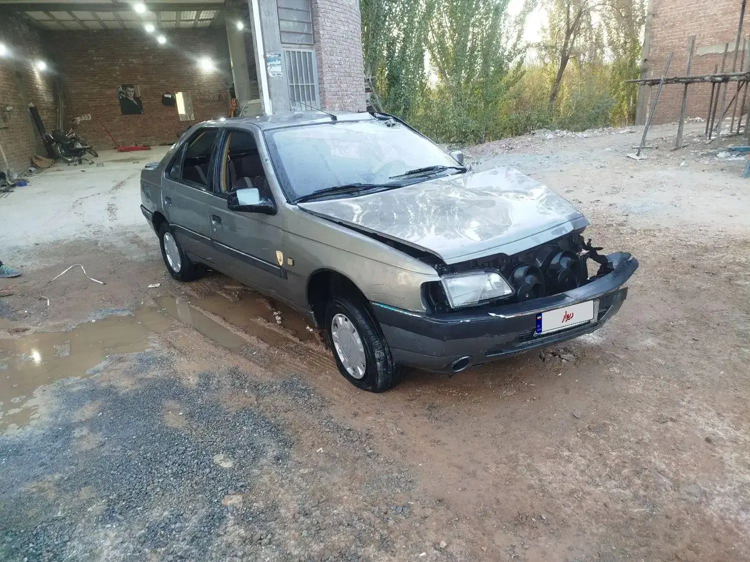 تصادفی پژو مدل 89|خودرو سواری و وانت|ارومیه, |دیوار