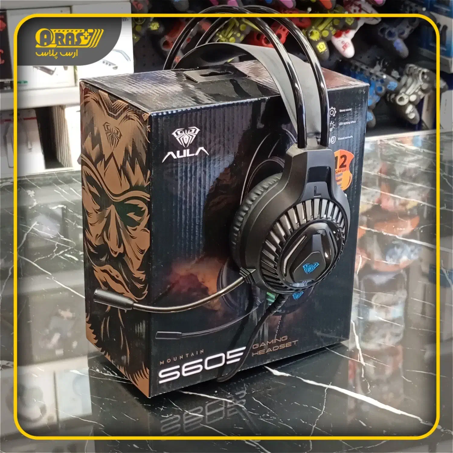 هدست سیمدار گیمینگ AULA|قطعات و لوازم جانبی رایانه|مشهد, سراب|دیوار