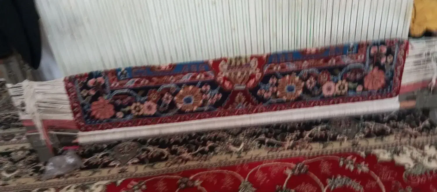 قالی نیمه بافته با وسایل ونخ برای یک جفت|فرش|نهاوند, |دیوار