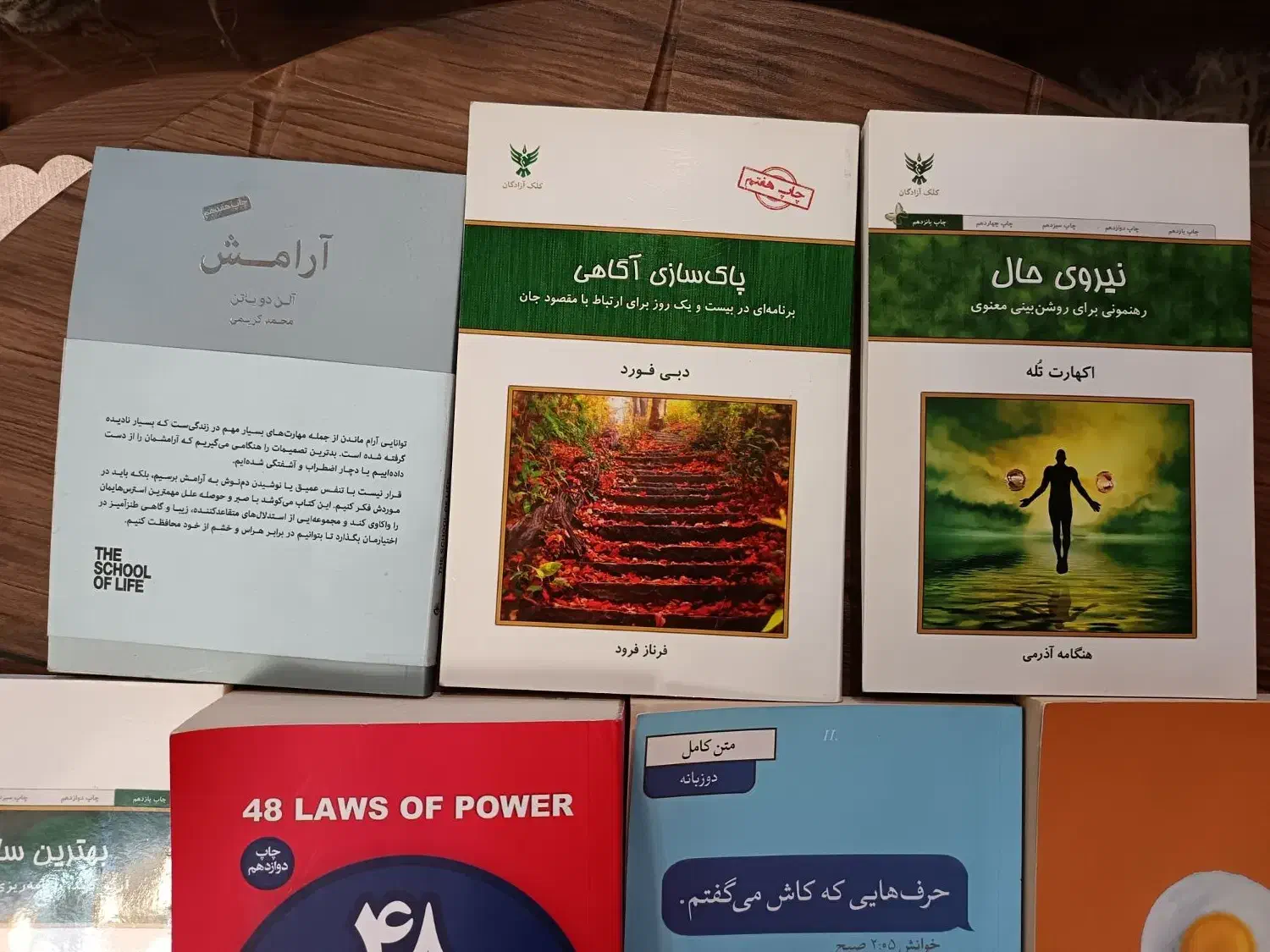 تعدادی کتاب نو|کتاب و مجله ادبی|رشت, رشتیان|دیوار