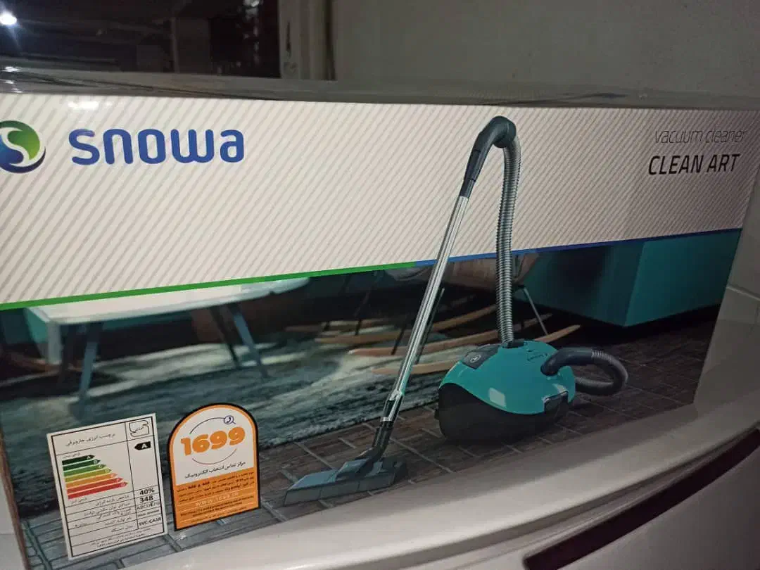 جارو برقی پلمپ اسنوا  کامل نو و باز نشده|جاروبرقی، جارو شارژی، بخارشو|بندرعباس, |دیوار