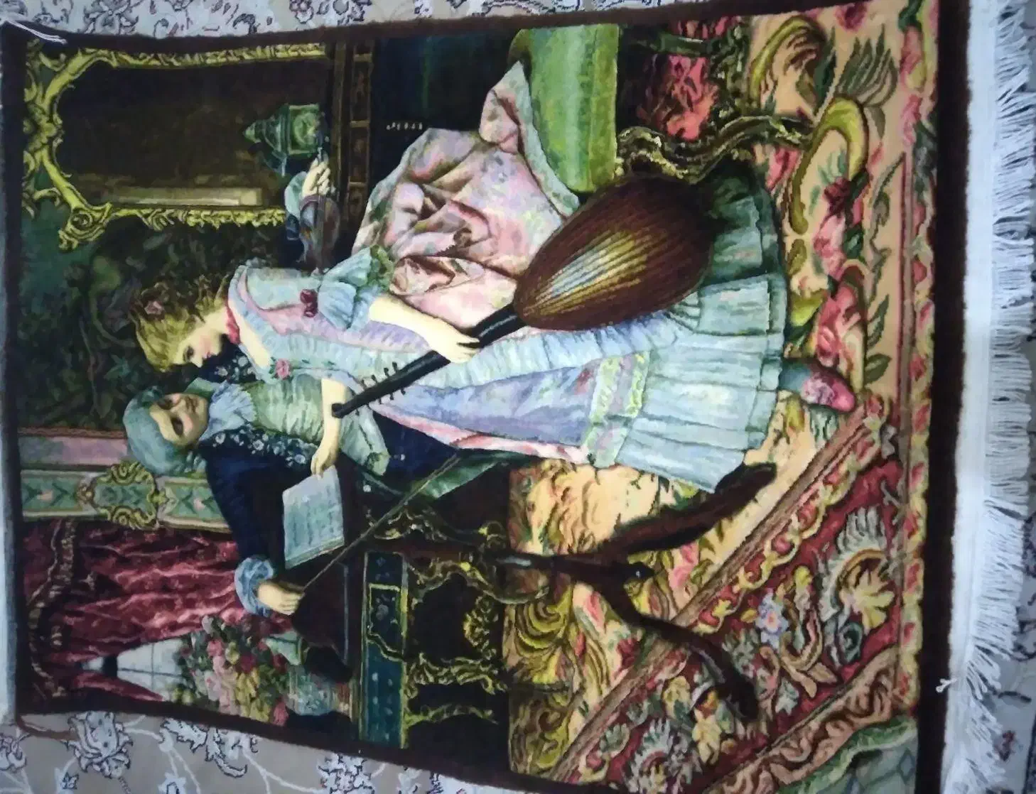 تابلو فرش|تابلو فرش|قم, نیروگاه|دیوار