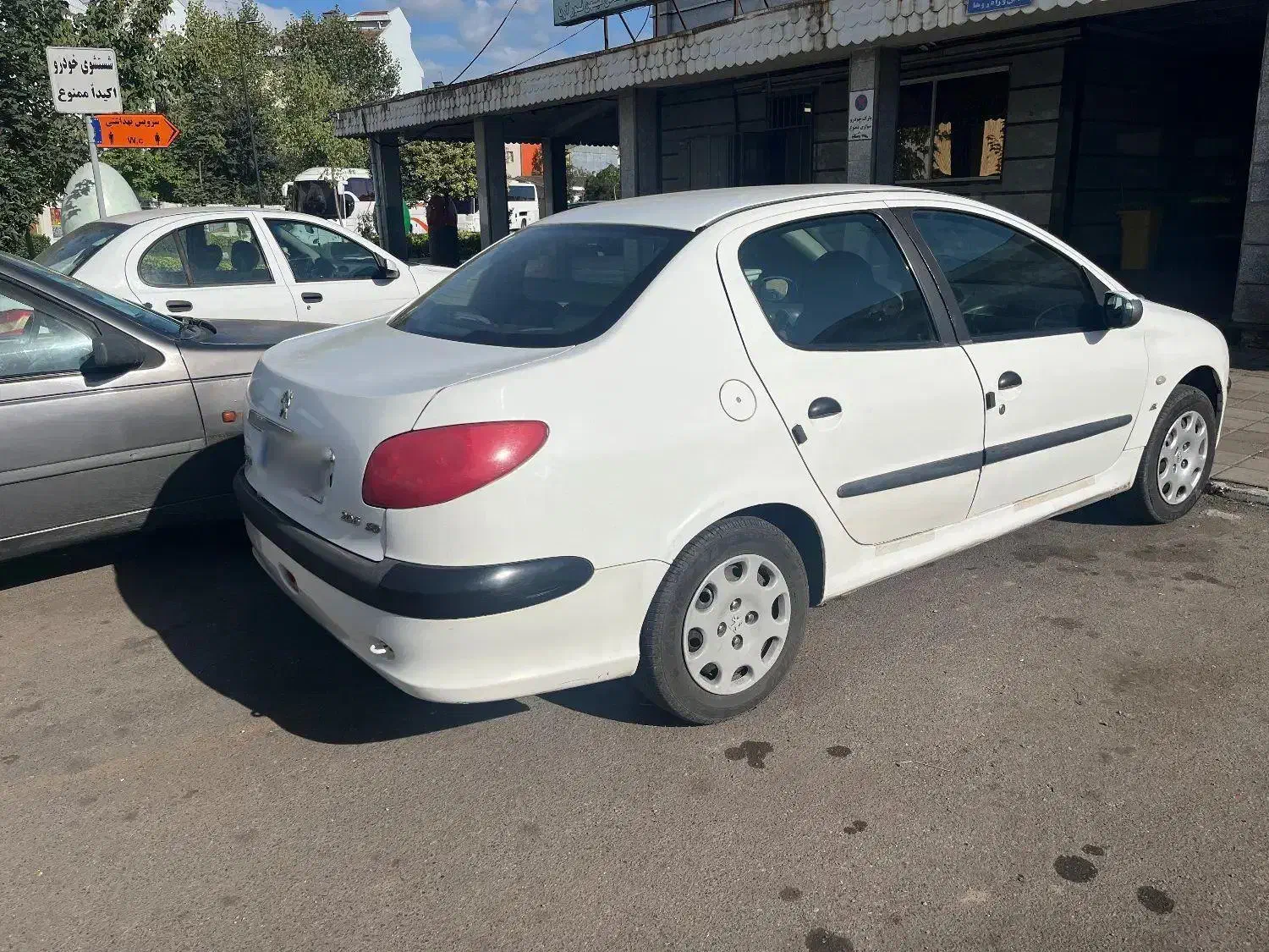 پژو 206 sd دوگانه شرکتی v8‌ موتور‌بزرگ اس دی|خودرو سواری و وانت|رشت, گیل|دیوار