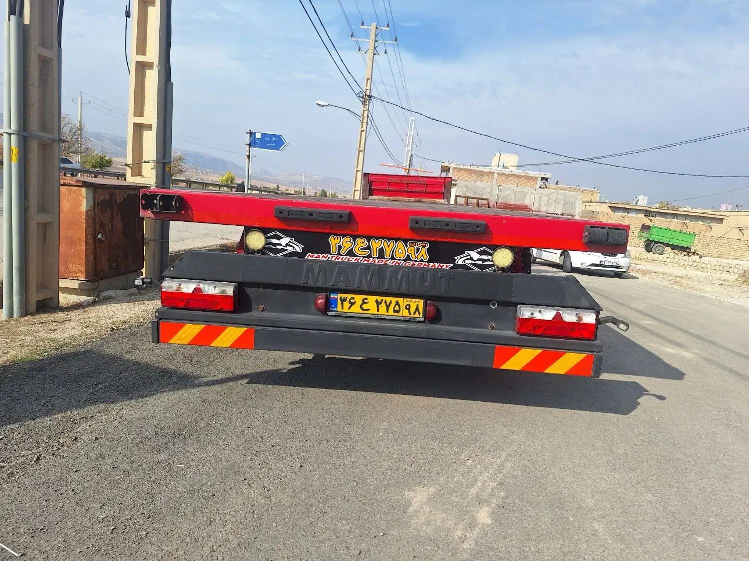 کفی تریلی سه محور ماموت|قطعات یدکی و لوازم جانبی|ایوان, |دیوار