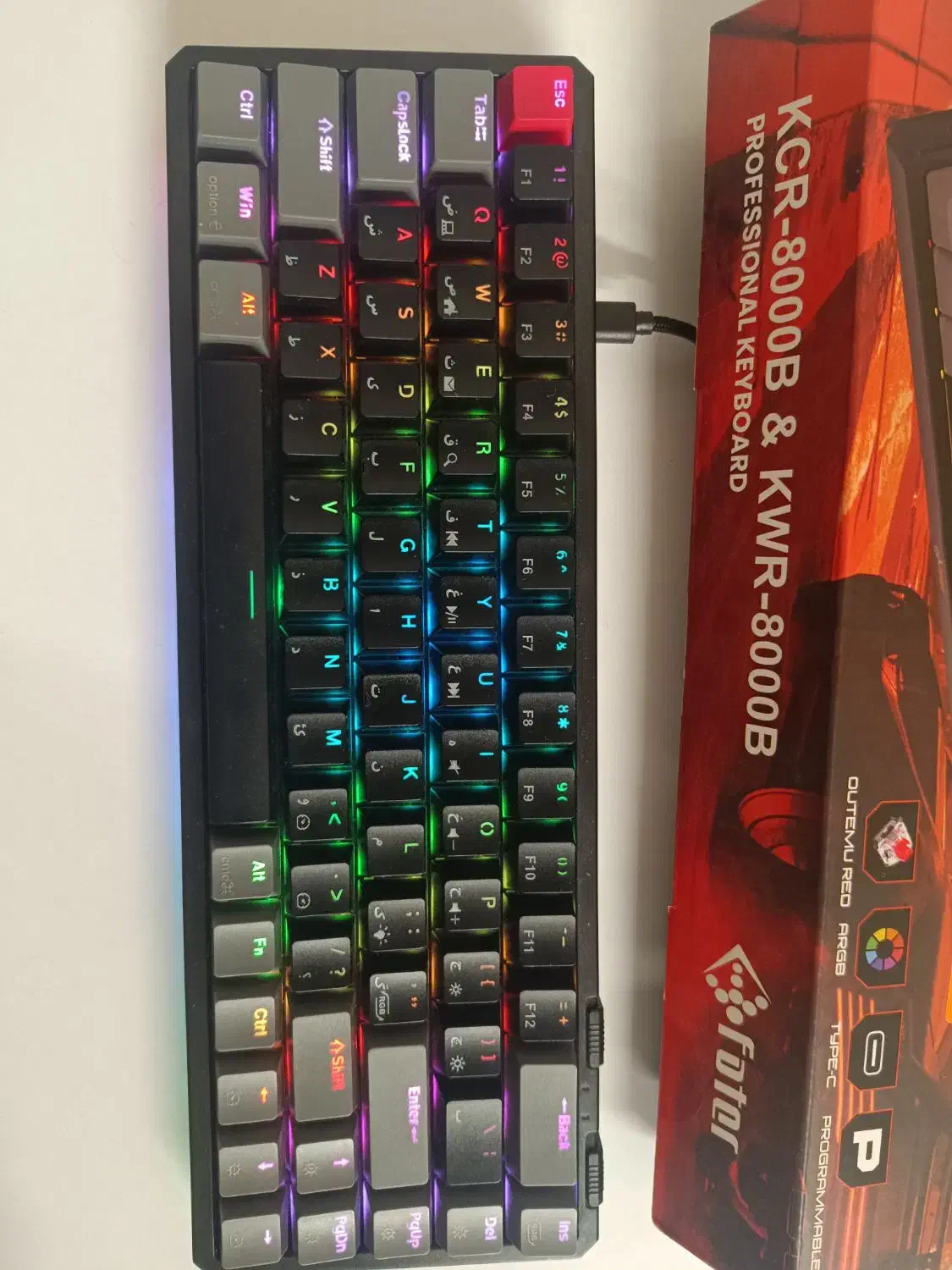 کیبورد KCR-8000b سیمی|قطعات و لوازم جانبی رایانه|اصفهان, دانشگاه اصفهان|دیوار