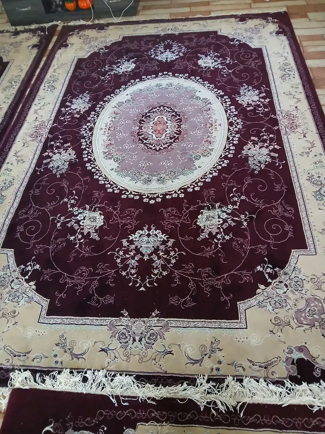 فرش ۶ متری تمیز و کم کارکرد|فرش|طرقبه, |دیوار