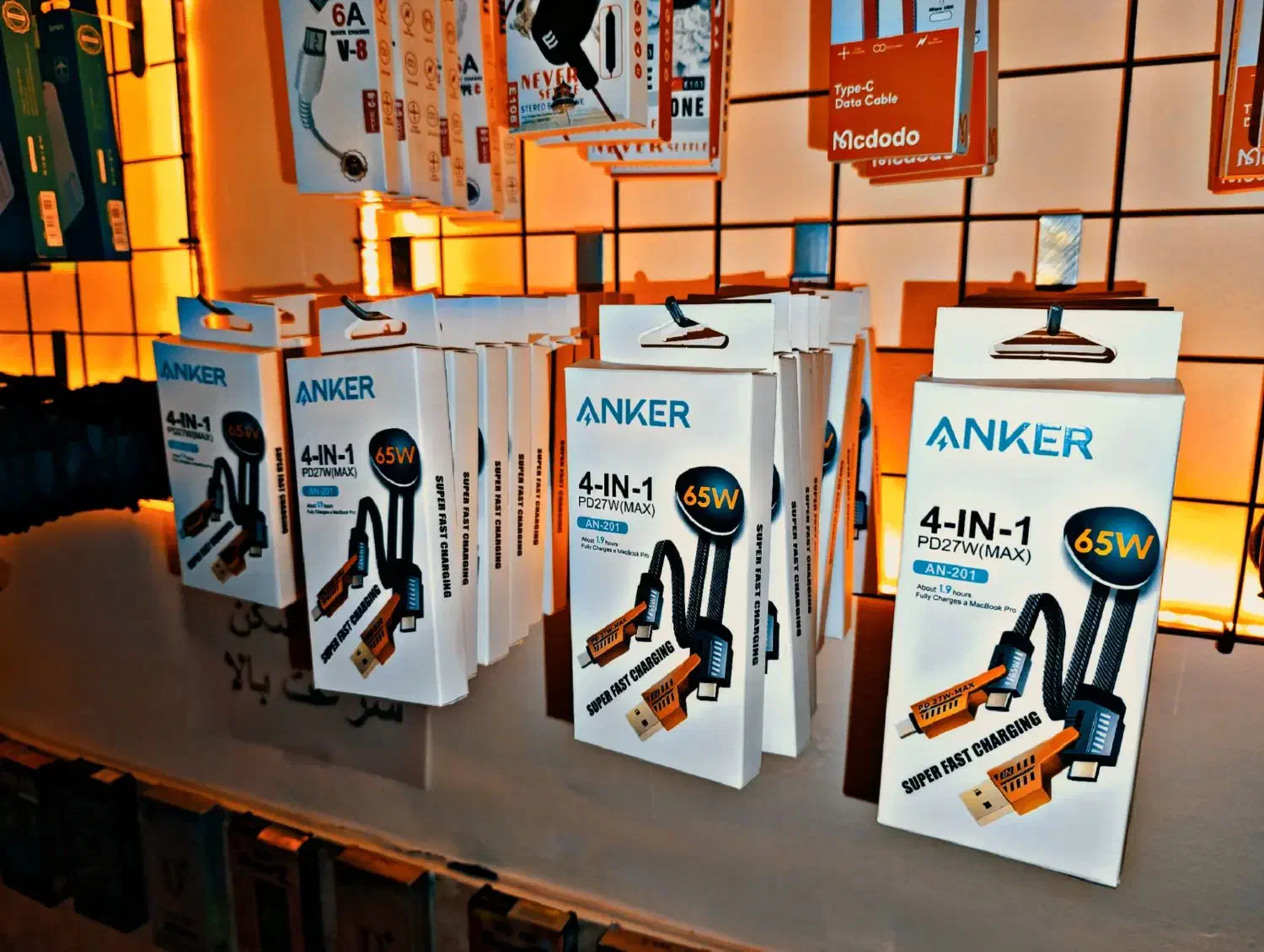 کابل شارژ۴کاره|لوازم جانبی موبایل و تبلت|گنبد کاووس, |دیوار