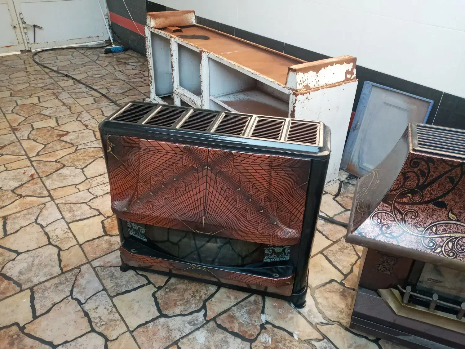 بخاری گازی مبلی|بخاری، هیتر، شومینه|برازجان, |دیوار