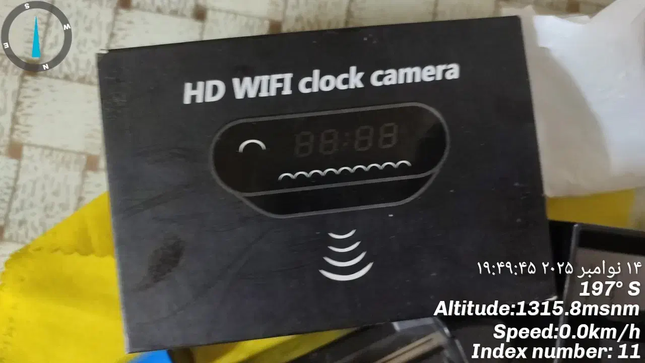 ساعت دوربین دار مخفی|دوربین مداربسته|طرقبه, |دیوار