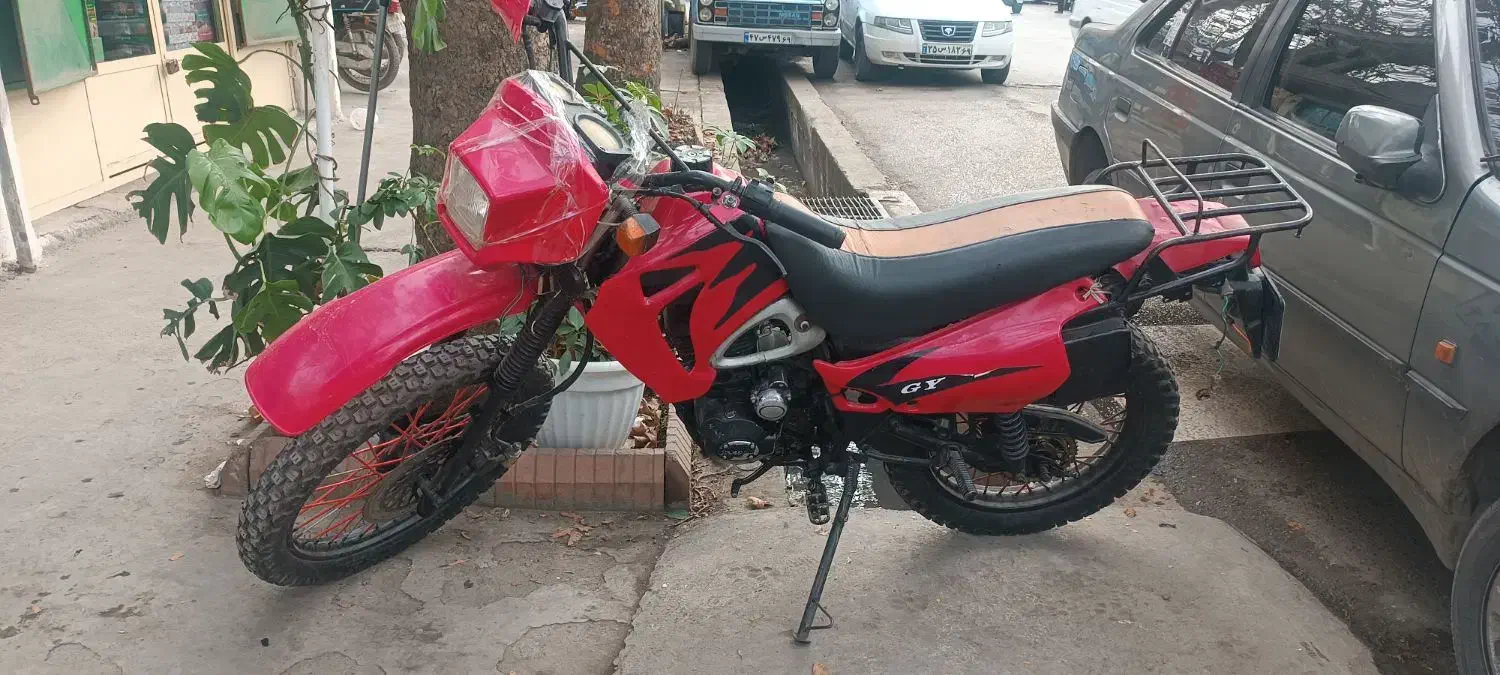 واگذاری موتور تریل 200 پلاک ملی|موتورسیکلت|علیآباد کتول, |دیوار