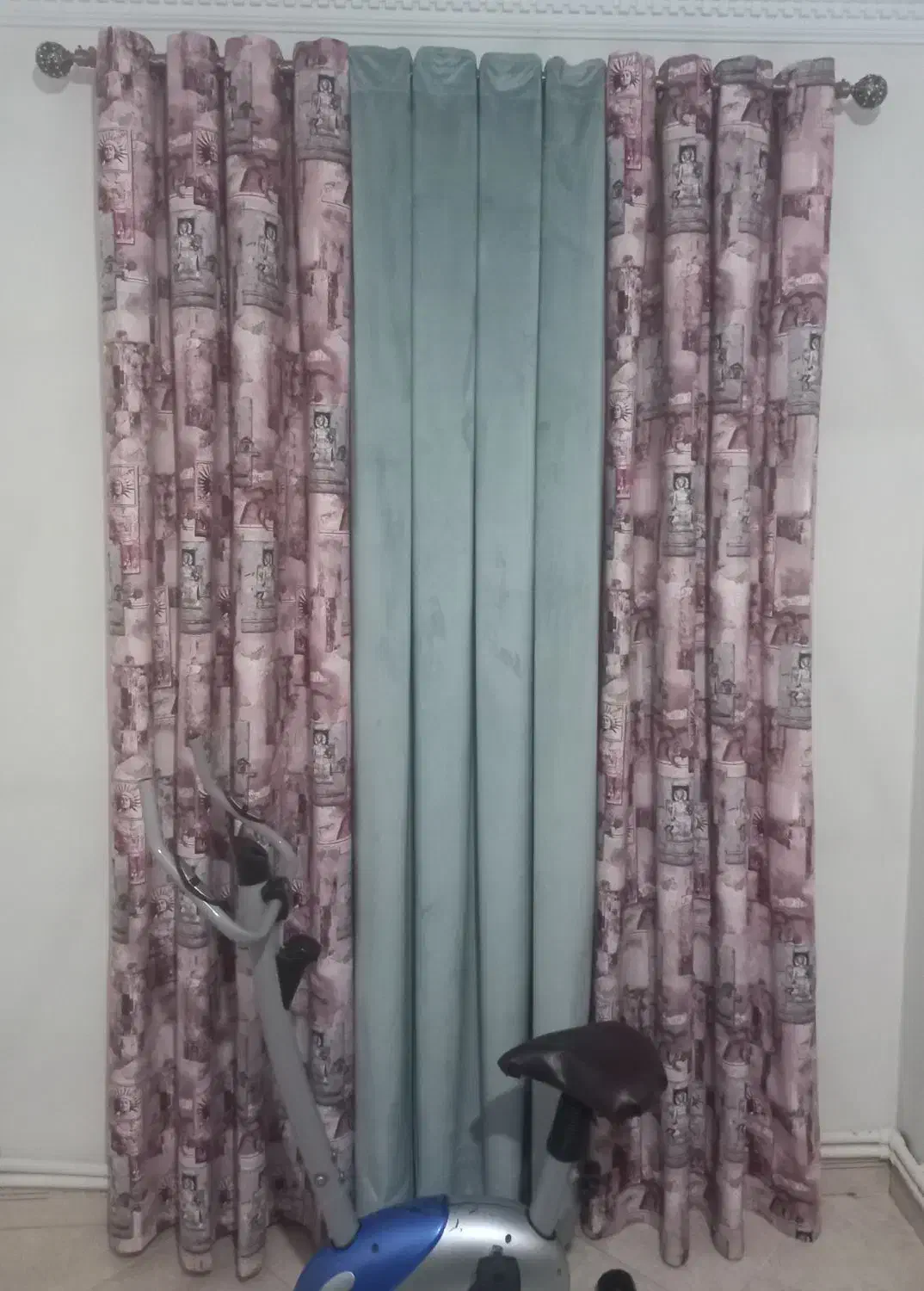 پرده پانچ|پرده، رانر، رومیزی|تهران, شهرک هما|دیوار