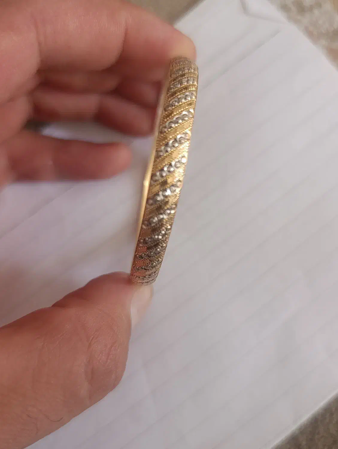 یک عدد النگو تمیز|جواهرات|قم, پردیسان|دیوار