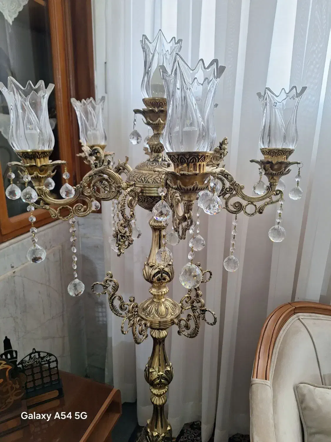 اباژور برنزی|چراغ خواب و آباژور|سبزوار, امیر کبیر|دیوار