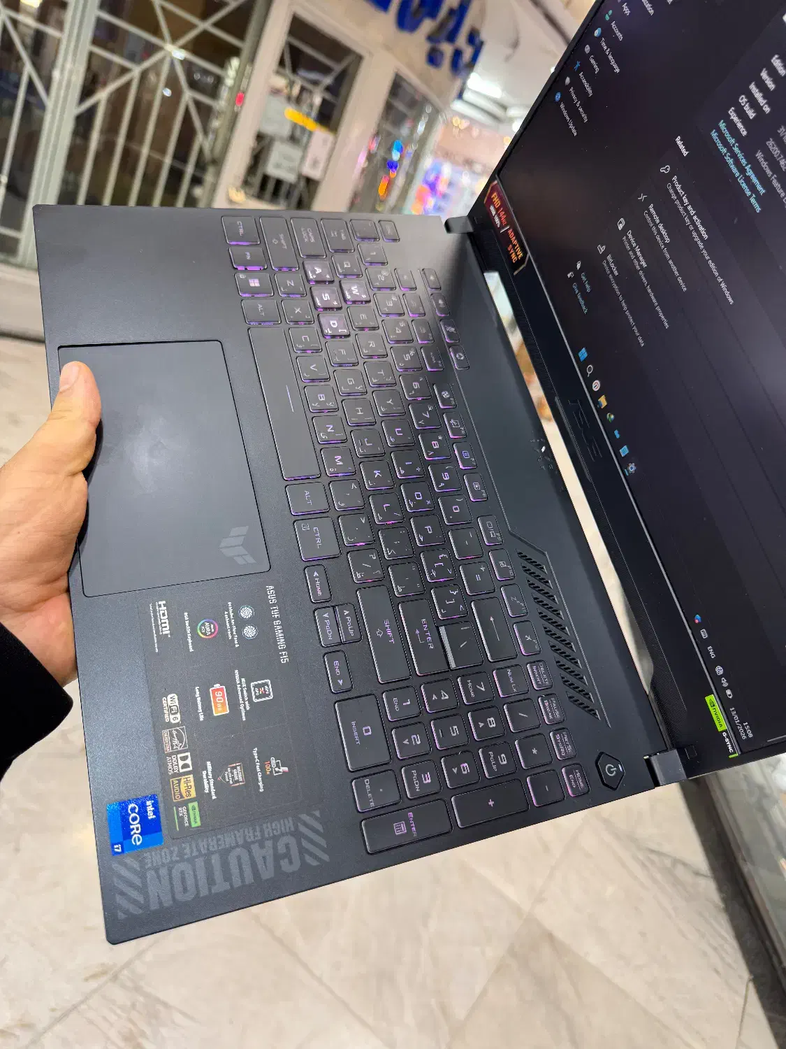 asustufgx507 i7gen12 ram16 ssd 1tb 512 4050rtx 6gb|رایانه همراه|تهران, جردن|دیوار