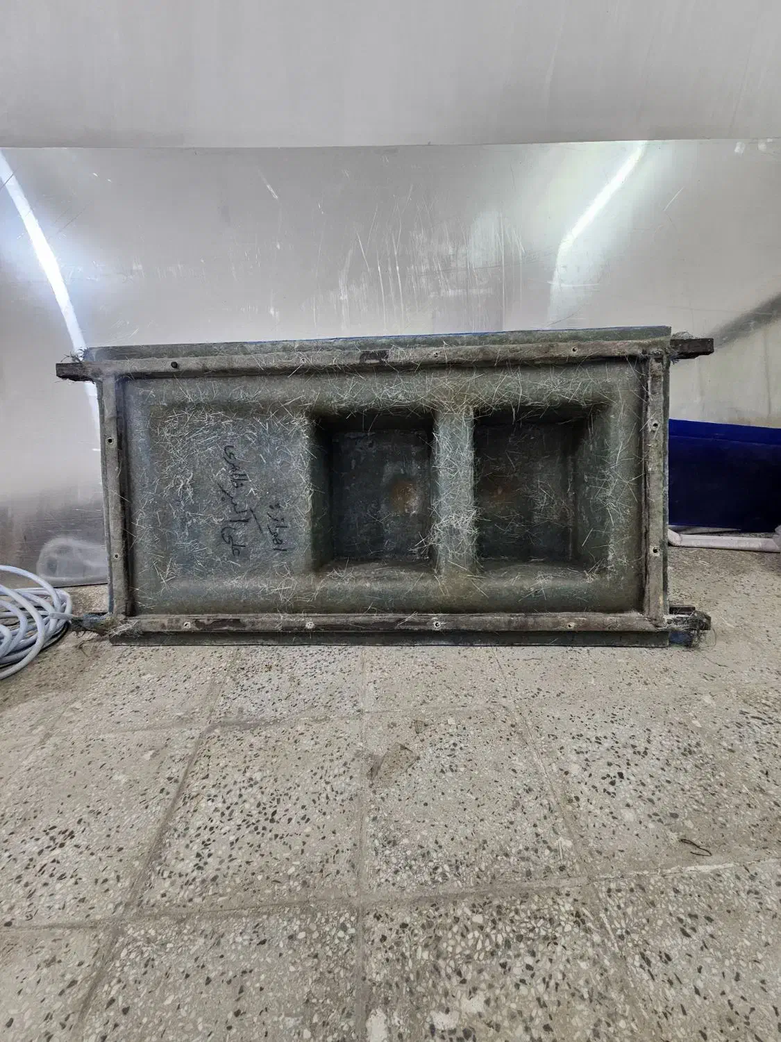 لوازم کارگاه تولید سنگ مصنوعی و روشویی گرانیتی|ابزارآلات|اهواز, شهرک نفت|دیوار