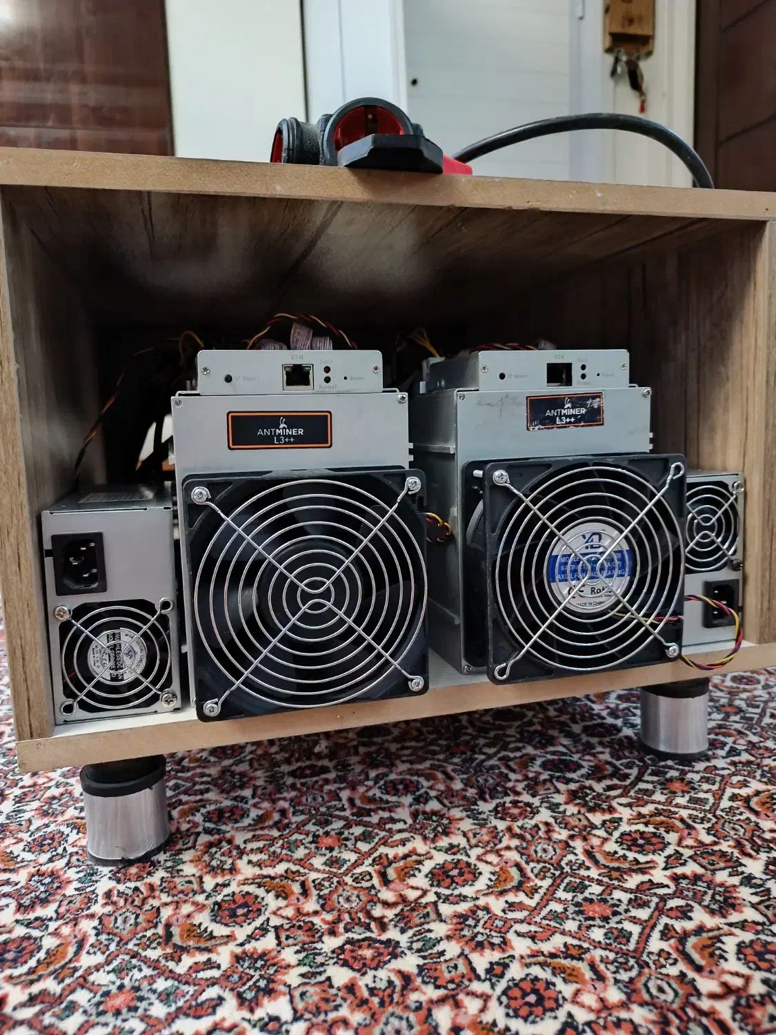 جفت ماینر L3 ++ با سایلنت باکس|قطعات و لوازم جانبی رایانه|تهران, زعفرانیه|دیوار