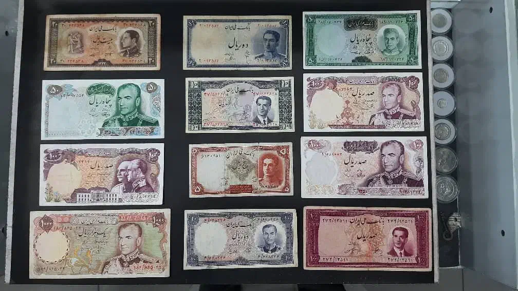 فروش پول زمان شاه|کلکسیون سکه، تمبر، اسکناس|سقز, |دیوار