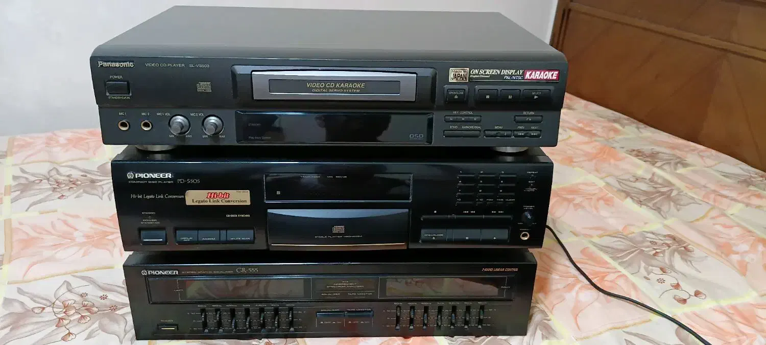 پلیر و اکولایزر ژاپنی|سیستم صوتی خانگی|تهران, کرمان|دیوار