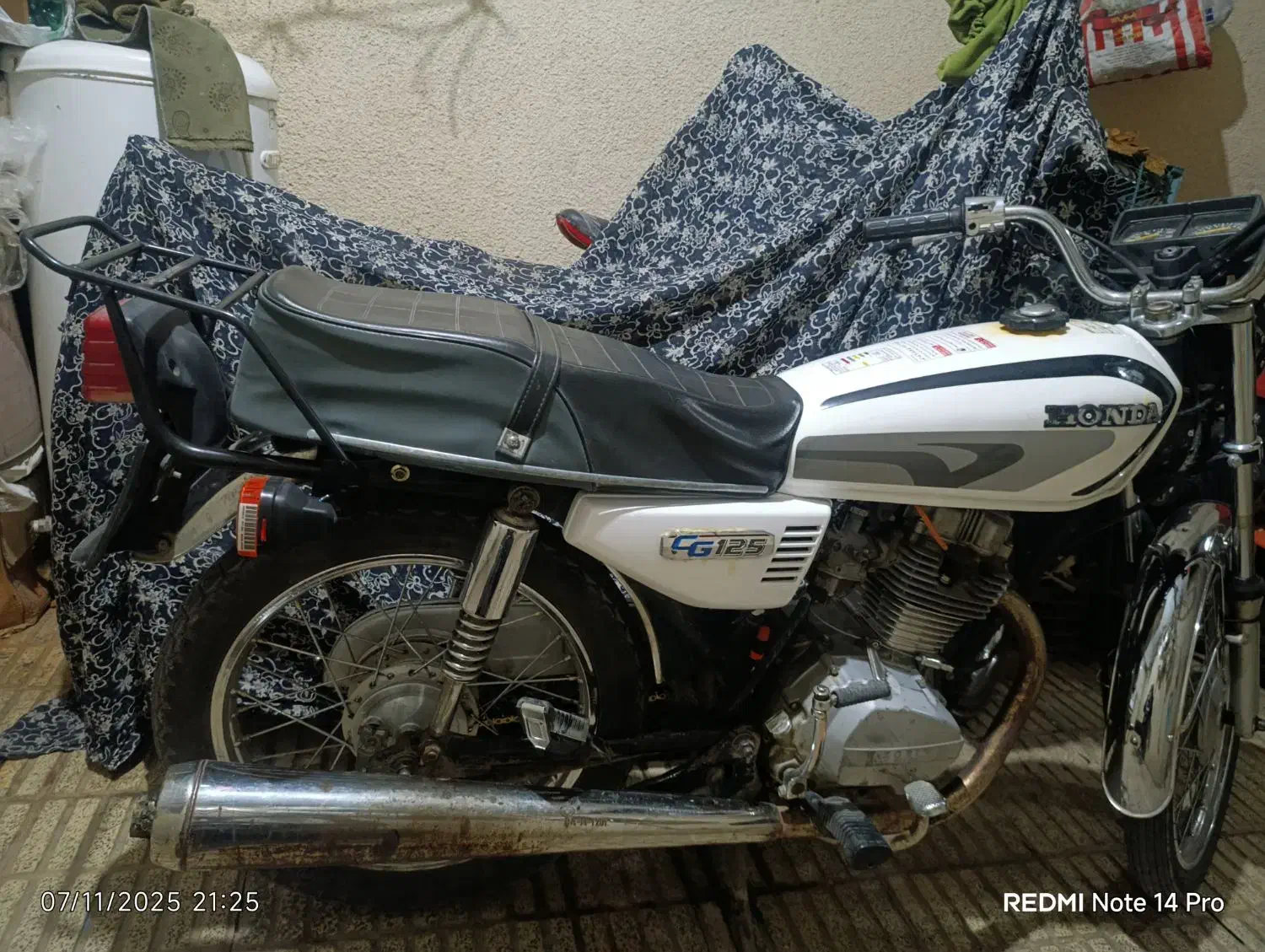 هندا 125|موتورسیکلت|اراک, |دیوار