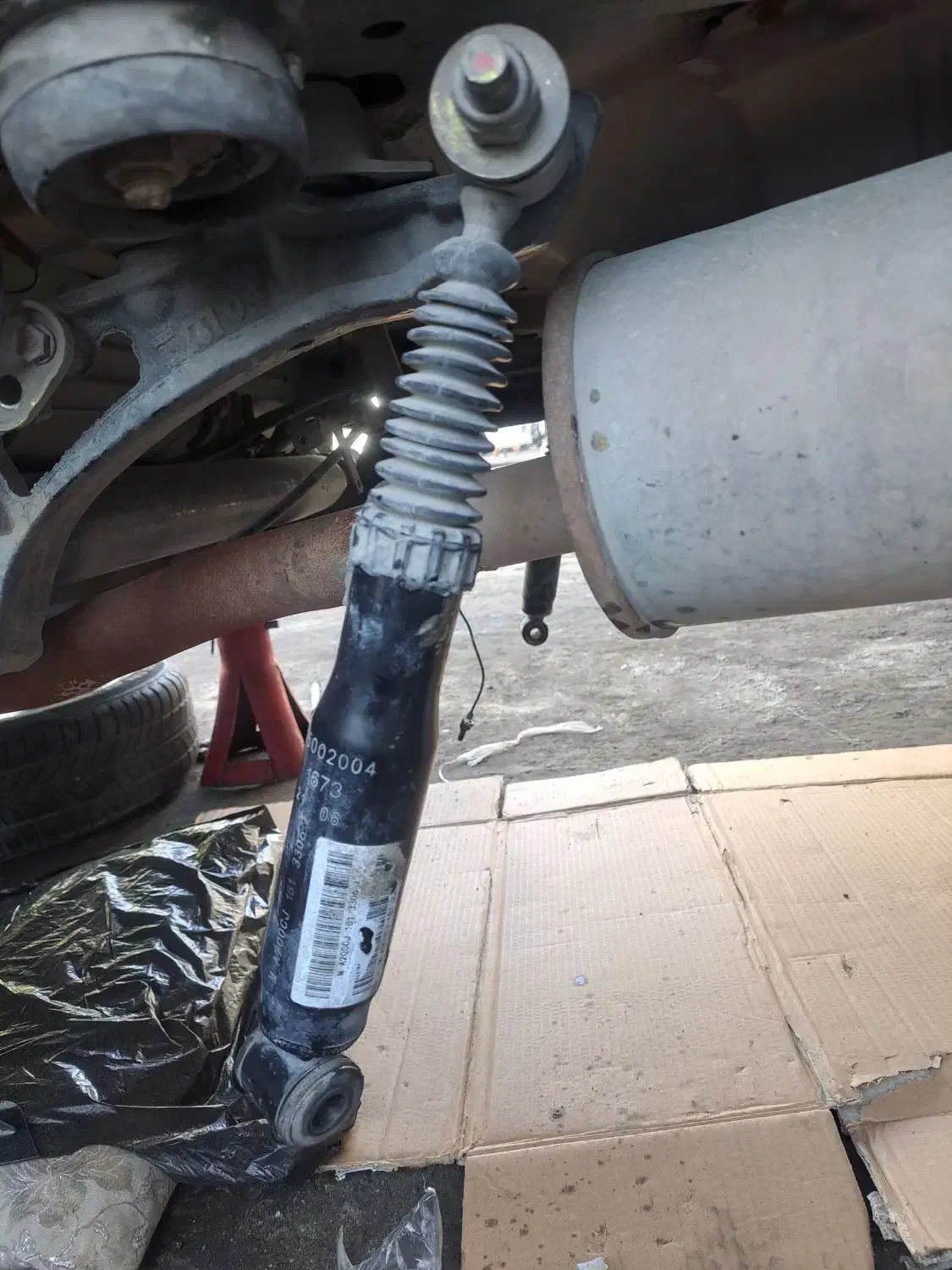 کمک عقب گازی روغنی صمندی و پژو دوگانه|قطعات یدکی و لوازم جانبی|ایرانشهر, |دیوار