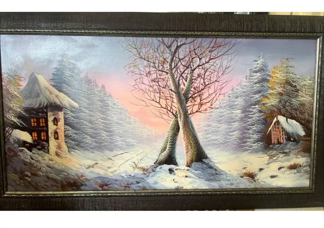 تابلو رنگ روغن|تابلو، نقاشی، عکس|تنکابن, |دیوار