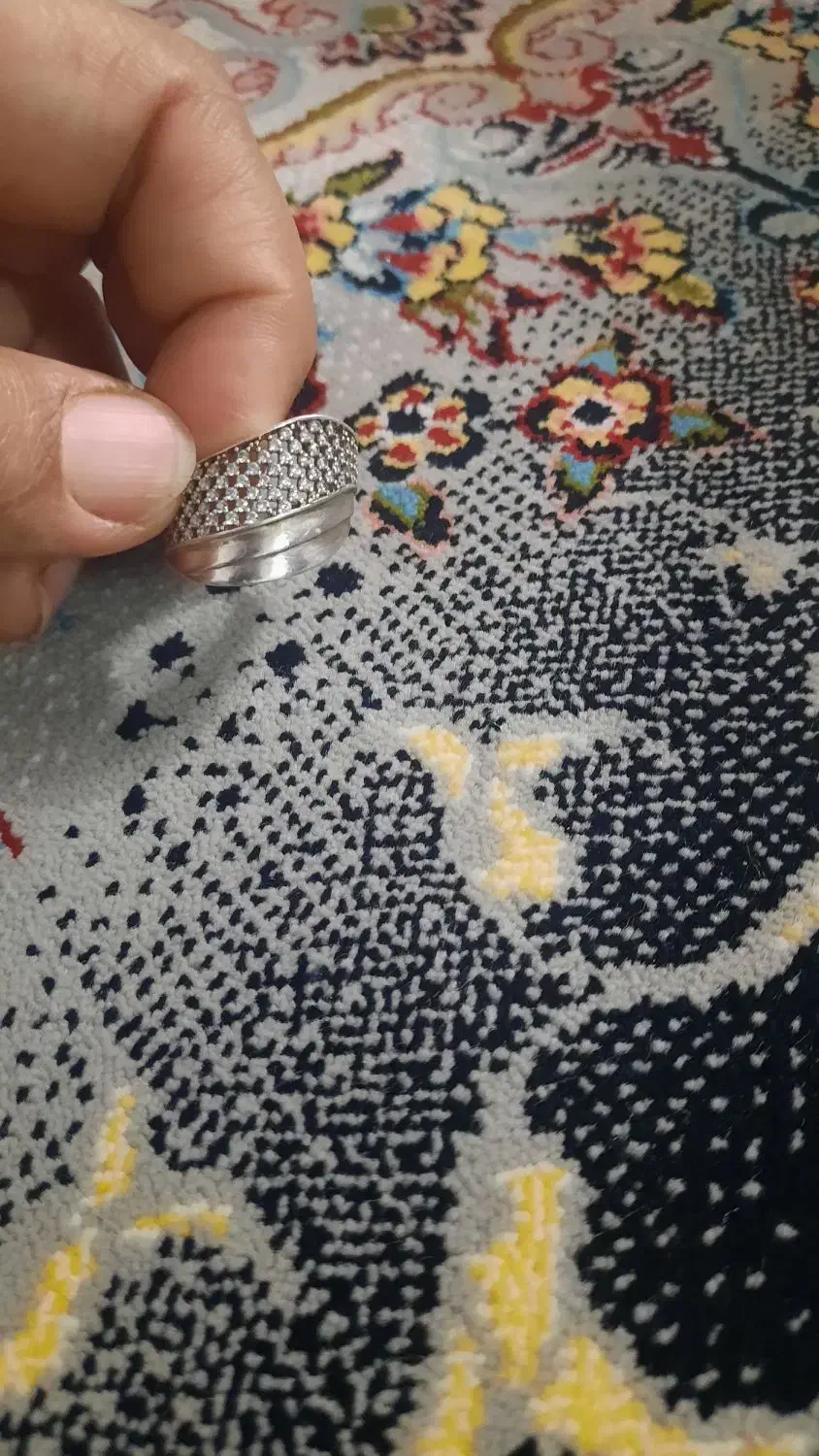 همه نقره هستن انگشترفیروزه کاردست|جواهرات|مشهد, اروند|دیوار