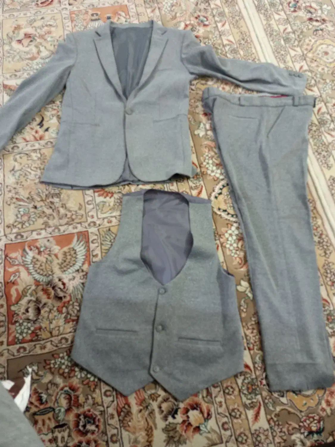 کت شلوار  سایز ۴۲ مخملی|لباس|جیرفت, |دیوار