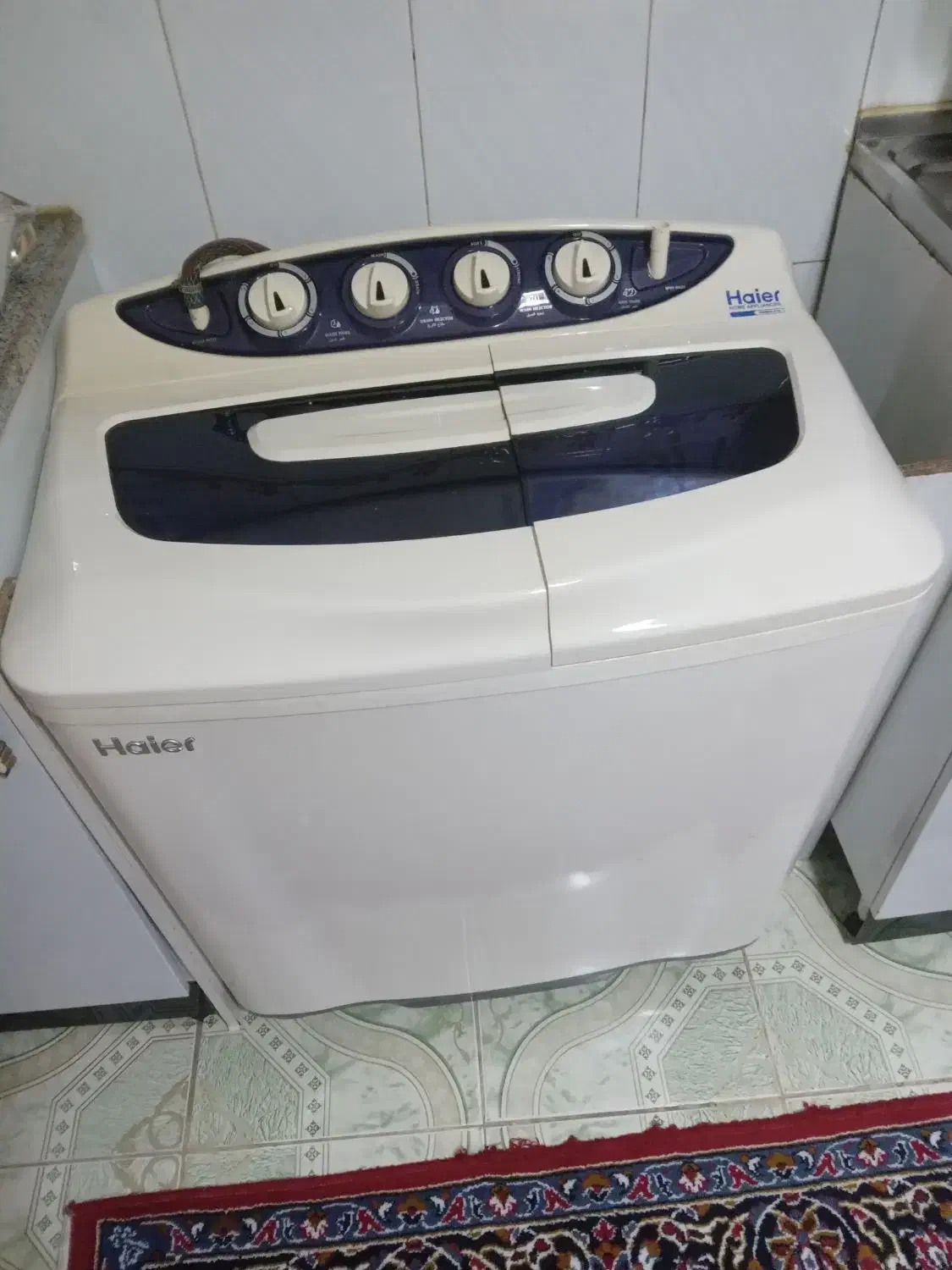 لباسشویی دوقلوی هایر|ماشین لباسشویی و خشک‌کن لباس|کوهدشت, |دیوار