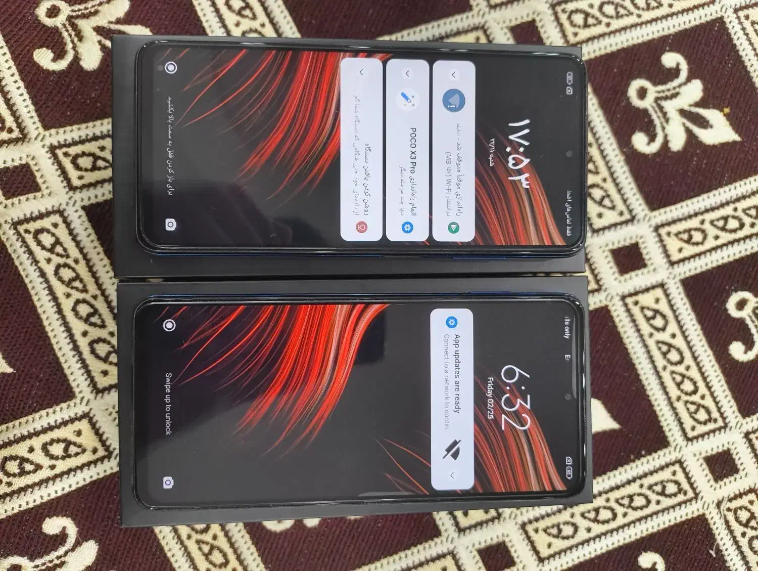 فروش دو عدد گوشی pocox3pro در حد نو|موبایل|چمران, |دیوار